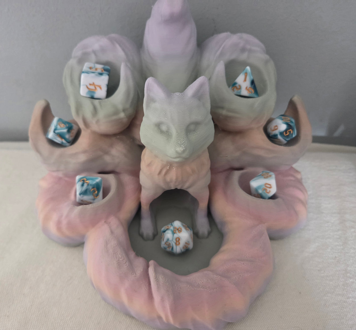Kitsune Dice Holder/Tower
