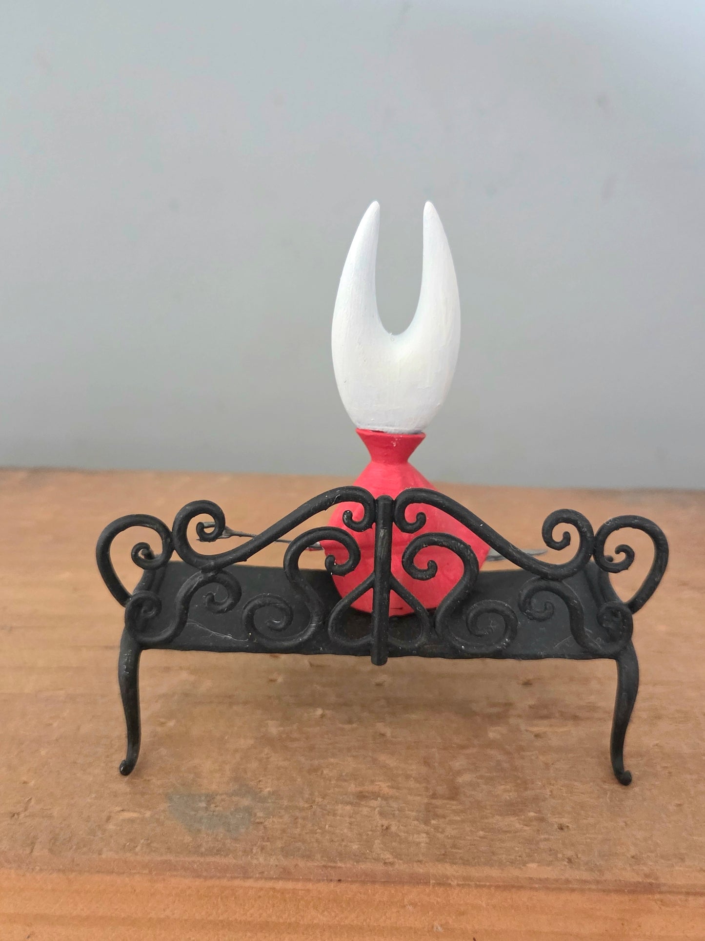 Silksong Hornet sat on Bench figure