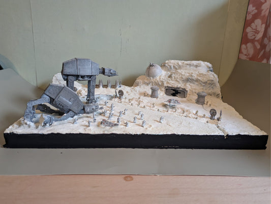 Attack on Echo Base (Hoth) Diorama