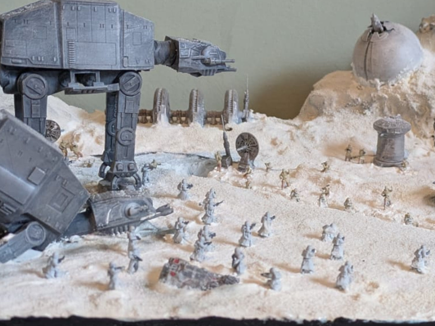 Attack on Echo Base (Hoth) Diorama