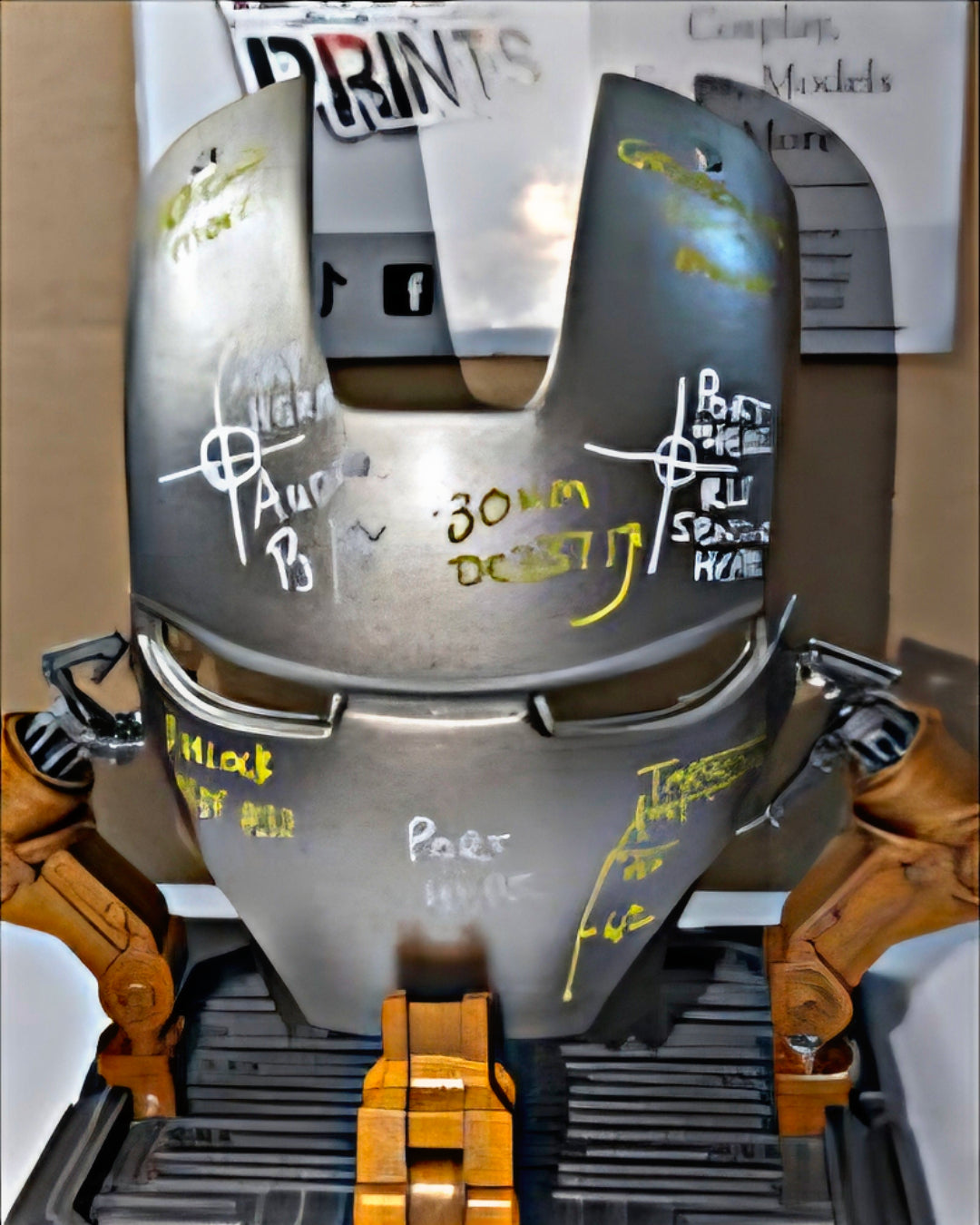 Iron Man Face-plate