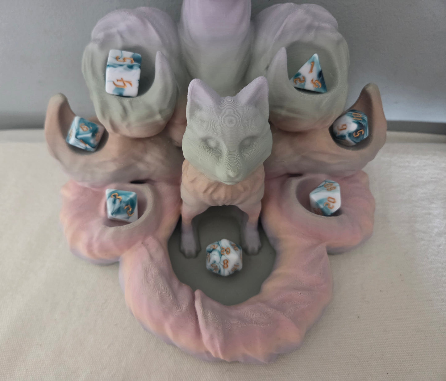 Kitsune Dice Holder/Tower