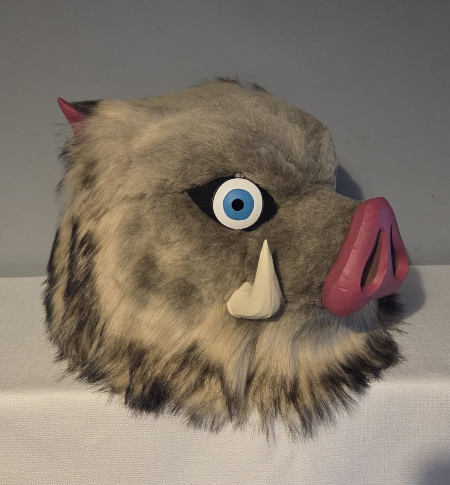 Fur covered Inosuke Head
