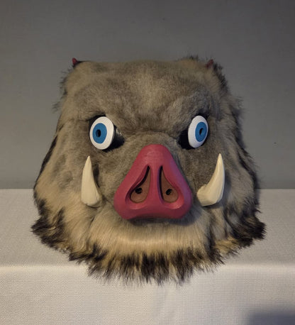 Fur covered Inosuke Head