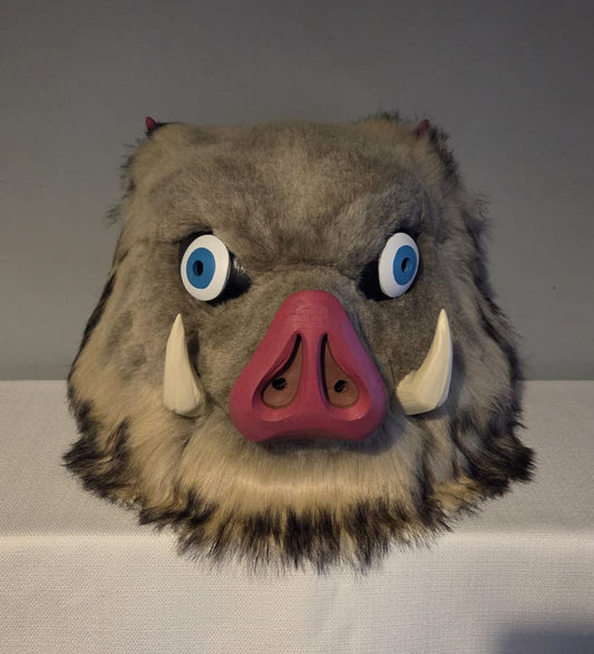 Fur covered Inosuke Head