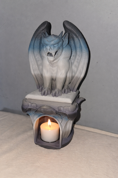 Wall Hanging Gargoyle Tea light Holder