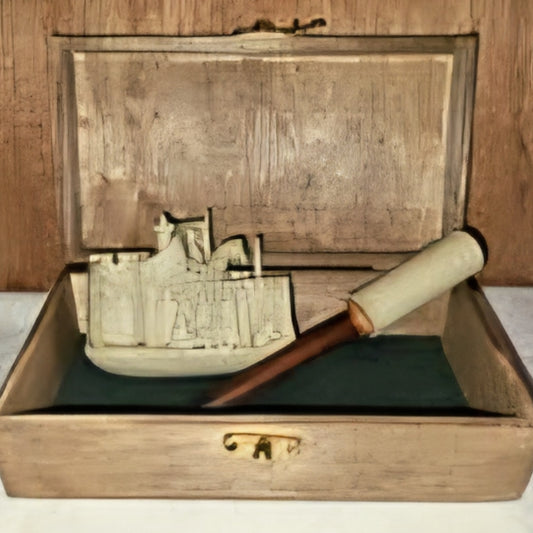 Meerschaum Pipe in Display Box